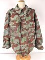 Bundeswehr , Tarnjacke alter Art, getragenes, ungereinigtes Stück, datiert 1956