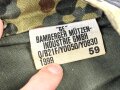 Bundeswehr , Feldmütze Flecktarn, Kopfgrösse 59, datiert 1999, gebraucht