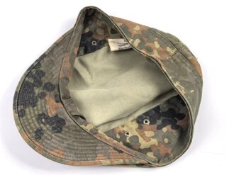 Bundeswehr , Feldmütze Flecktarn, Kopfgrösse 59, datiert 2008, gebraucht