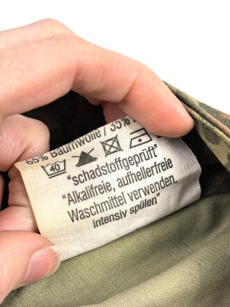 Bundeswehr , Feldmütze Flecktarn, Kopfgrösse 59, datiert 2008, gebraucht