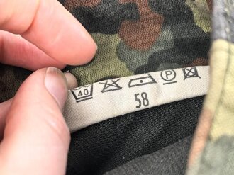 Bundeswehr , Feldmütze Flecktarn, Kopfgrösse 58, gebraucht