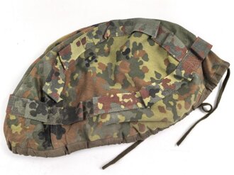 Bundeswehr, Flecktarn / Wüstentarn Bezug für Gefechtshelm, Grösse 58-60, Gebraucht.