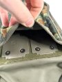 Bundeswehr , Tasche zum Klappspaten, Dreifachspaten. Flecktarn, ungebraucht, sie erhalten ein ( 1 ) Stück