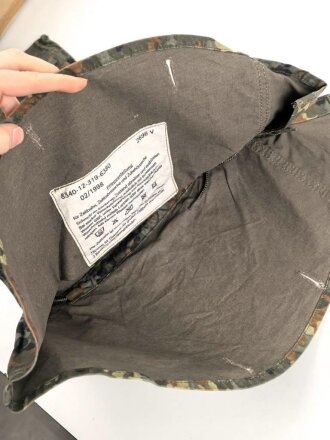 Bundeswehr,  Tasche für die Zeltbahn flecktarn. Gebraucht, sie erhalten ein ( 1 ) Stück