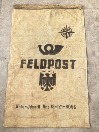 Bundeswehr, "Feldpost" Sack Nato Ident Nr. 12-121-6092, guter Zustand