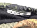 Bundeswehr,  Handschuh gefüttert,  flecktarn Grösse 10, leicht gebraucht, datiert 2005