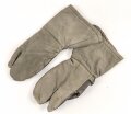 Bundeswehr,  dreifinger Handschuh gefüttert , oliv,  Grösse 8 1/2, gebraucht, datiert 1969