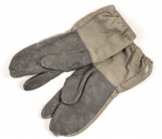 Bundeswehr,  dreifinger Handschuh , oliv,  Grösse 8 1/2, ungebraucht, datiert 1961