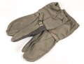 Bundeswehr,  dreifinger Handschuh , oliv,  Grösse 8 1/2, ungebraucht, datiert 1961