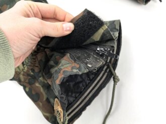 Bundeswehr,  Paar Nässeschutzgamaschen flecktarn, gebraucht