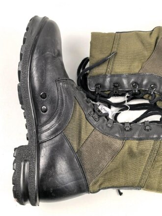 Bundeswehr, Paar Tropen Kampfschuhe für feuchtheiße Klimazonen. Sohlenlänge 30,5cm, Gebraucht, ungereinigt