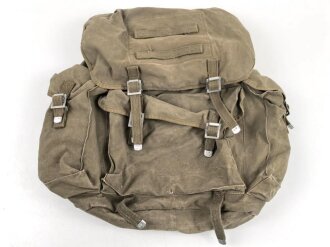 Bundeswehr, Rucksack alter Art, oliv. gebraucht