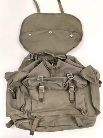 Bundeswehr, Rucksack oliv. Ungebraucht, datiert 1984