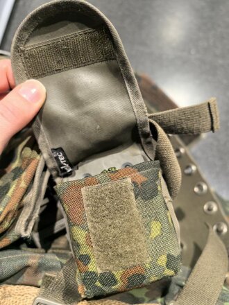 Bundeswehr, Tragesatz flecktarn,  gebraucht