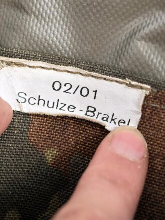 Bundeswehr, Mehrzwecktasche 10 Liter flecktarn, leicht gebraucht