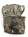 Bundeswehr, Mehrzwecktasche 10 Liter flecktarn, leicht gebraucht, mit Trageriemen