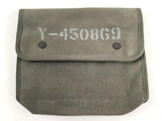 Bundeswehr, Bordbuchtasche für KFZ, Versorgungsnummer 7520-12-120-3977, leicht gebraucht