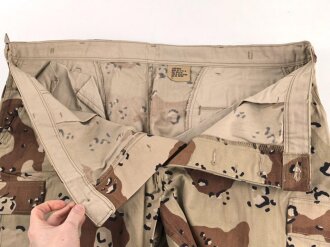 U.S. Army "Trousers 6col desert" dated 1990, size X Large Regular