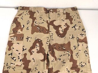 U.S. Army "Trousers 6col desert" dated 1990,...