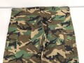 U.S. Army "Trousers , hot weather, woodland" dated 1995, size 4X Large Regular