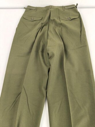 U.S. Army , trousers Model 1951, field, wool. size  medium long. Unused