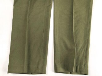 U.S. Army , trousers Model 1951, field, wool. size  medium long. Unused