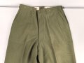 U.S. Army , trousers Model 1951, field, wool. size  medium long. Unused