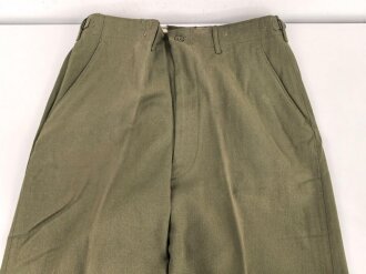 U.S. Army , 1952 dated trousers Model 1951, field, wool....