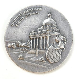 "100 jahre Bayrisches Armeemuseum 1979" Medaille 50mm, im Etui