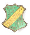 Mitgliedsabzeichen Radfahr Club Edelweiss Lindenthal 1901. Höhe 30mm