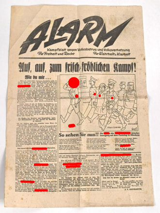 "ALARM - Kampfblatt gegen Volksbetrug und...