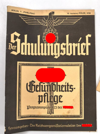 12 Ausgaben " Der Schulungsbrief" Das zentrale...