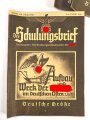 12 Ausgaben " Der Schulungsbrief" Das zentrale Monatsblatt der NSDAP. Nicht auf Vollständigkeit oder Zustand geprüft