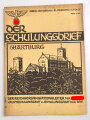 12 Ausgaben " Der Schulungsbrief" Das zentrale Monatsblatt der NSDAP. Nicht auf Vollständigkeit oder Zustand geprüft