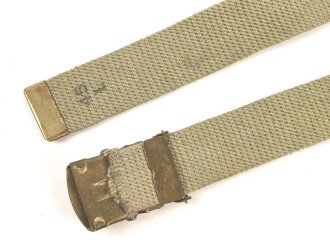 U.S.Army trouser belt , used, total lenght 114cm