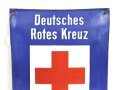 Emailleschild " Deutsches Rotes Kreuz Unfallmeldestelle" 30 x 40cm, guter Zustand