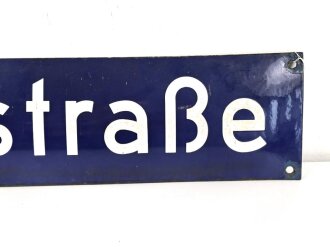 Strassenschild / Emailleschild "Adolfstraße" 17 x 80cm