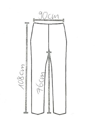 Schweden, Feldhose datiert 194?, wird gerne als günstiger Ersatz für eine Wehrmachtshose verwendet, da sehr ähnlicher Stoff und Farbe