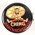 Blechdose " Ching Hartwachsbeize" Bohnerwachs Chemische Industrie Erlangen GmbH. Durchmesser 120mm, Höhe 105mm