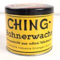 Blechdose " Ching Hartwachsbeize" Bohnerwachs Chemische Industrie Erlangen GmbH. Durchmesser 120mm, Höhe 105mm