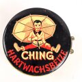 Blechdose " Ching Hartwachsbeize" Bohnerwachs Chemische Industrie Erlangen GmbH. Durchmesser 120mm, Höhe 105mm