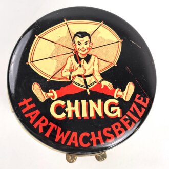 Blechdose " Ching Hartwachsbeize" Bohnerwachs...