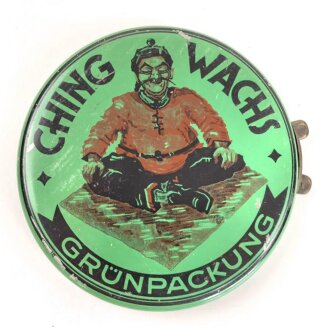 Deckel für Blechdose " Ching Wachs...