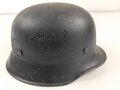 Deutschland nach 1945, Stahlhelm Feuerwehr, die Glocke vermutlich aus dem 2. Weltkrieg weiterverwendet