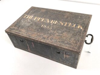 Kasten "Truppenbesteck 1935" Originallack,...