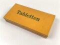 Blechkasten für "Tabletten" , gehört so in die Sanitätstasche für Sanitätsoffiziere