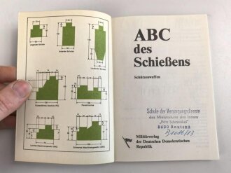 DDR "ABC des Schießens" datiert 1983, 144...