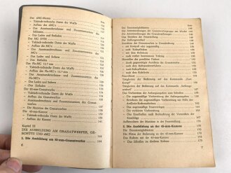 DDR "Handbuch für den Kämpfer" datiert 1962, 419 Seiten, DIN A6