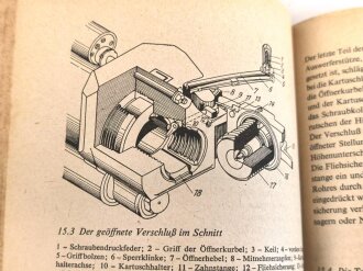 DDR "Handbuch für den Kanoniere" datiert 1963, 515 Seiten, DIN A5