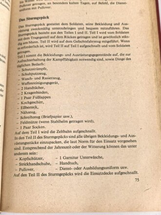 DDR "Handbuch für den Kanoniere" datiert 1963, 515 Seiten, DIN A5